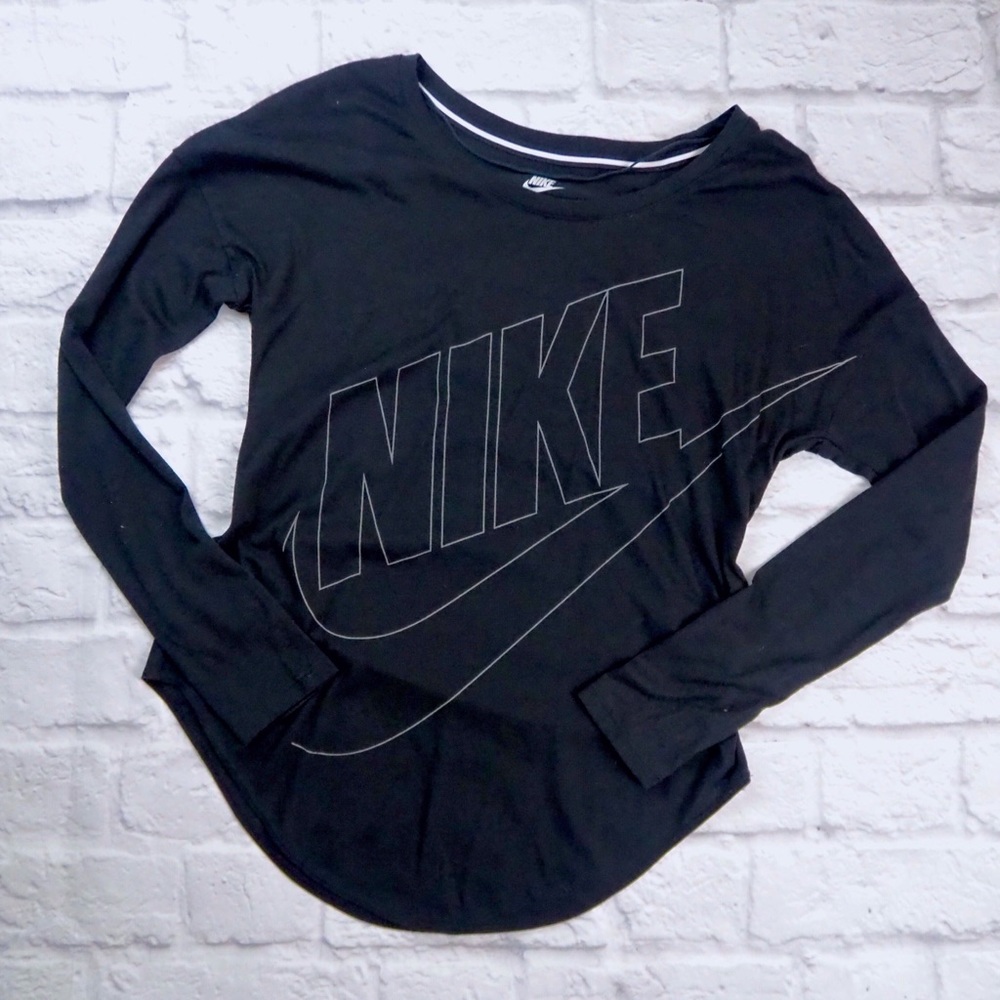 SOLD NIKE Long Sleeve Logo T Shirt ✔️ - Picture 5 of 6